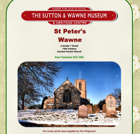 ST PETER'S at WAWNE