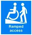 we can deploy a ramp for access - do ask for                   assistance