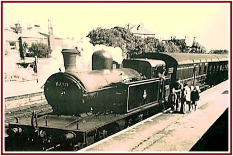 Sutton on Hull station ... a different station.  This is how many an airman arrived to take up his new posting.