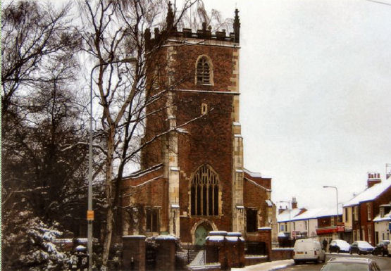 St James' on a cold winter's day